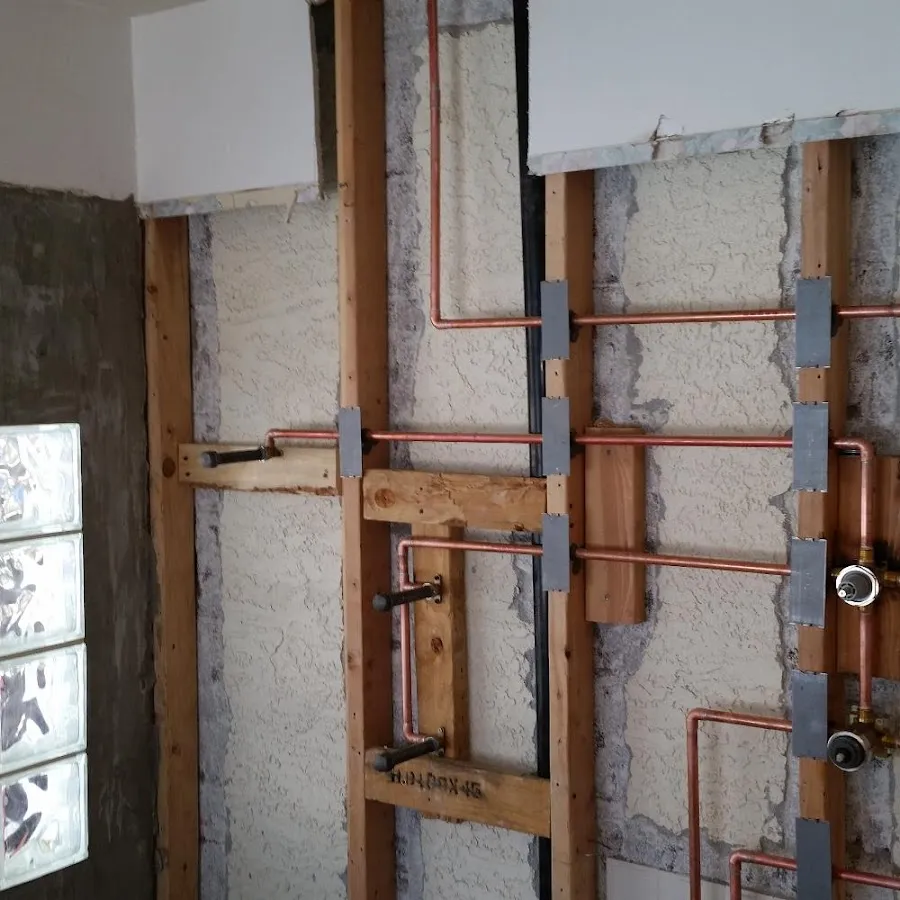 Copper pipe installation for Repiping in Choctaw