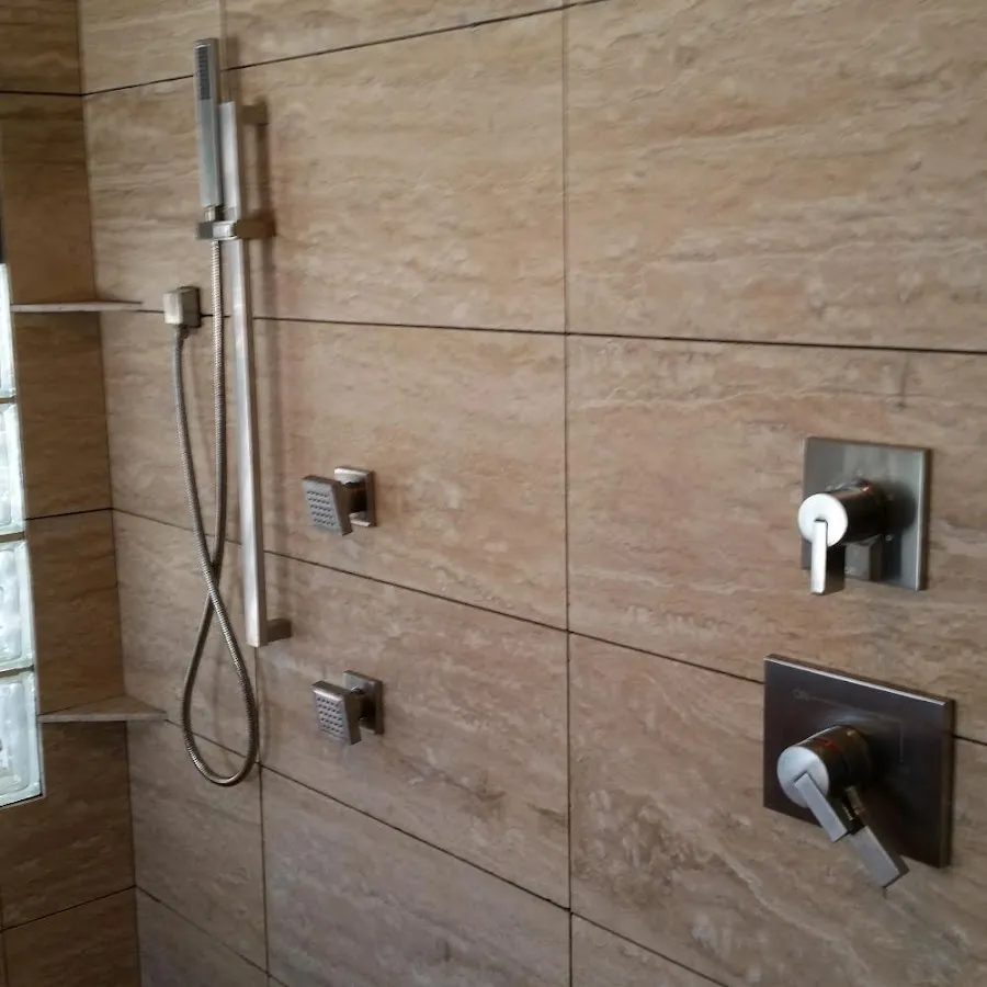 Shower fixture installation for Frozen Pipe Repair in Choctaw